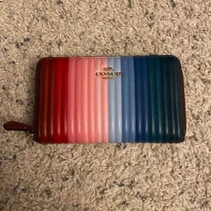 ID Zip Wallet - Rainbow *Excellent Condition*